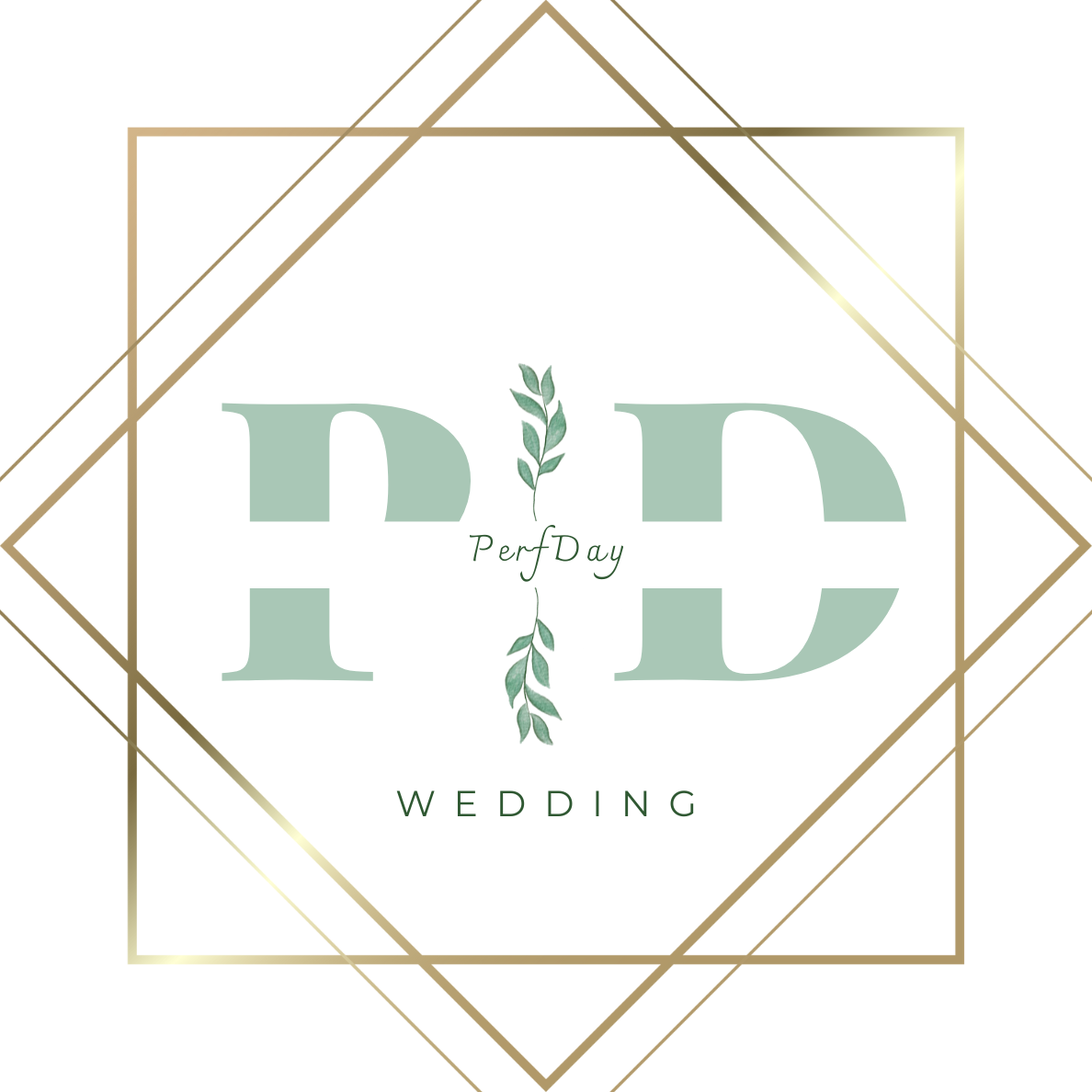 Logo PerfDay Wedding by Lucía Álvarez